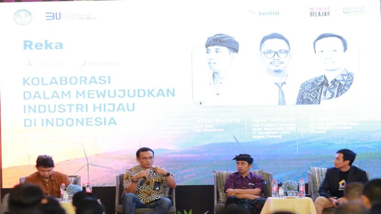 Ditjen Diktiristek Kemendikbudristek menyelenggarakan program RekaTalks edisi kedua sebagai bagian dari Ekosistem Kedaireka yang diselenggarakan di Bali, Rabu (7/12/2022). (ANTARA/HO- Dokumentasi Pribadi)