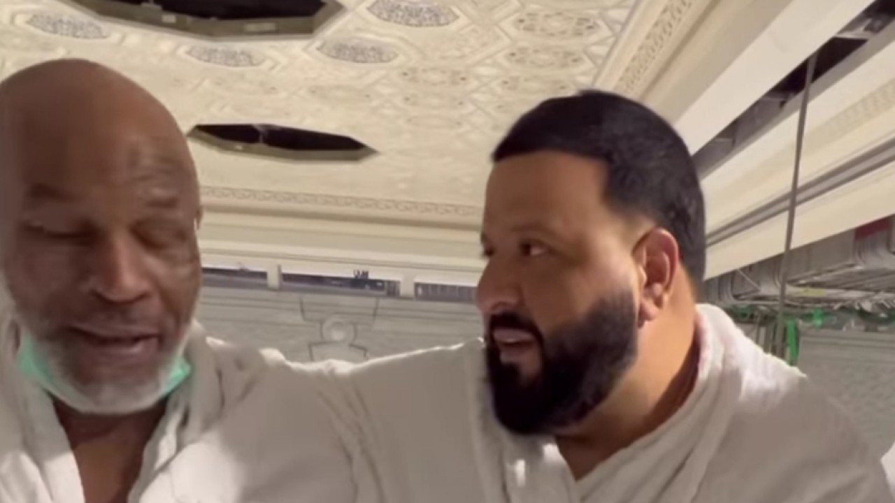 DJ Khaled dan Mike Tyson/Instagram