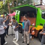 Dokumentasi. Mobil penyuluh hukum keliling milik Kejari Kobar saat berada di CFD Pangkalan Bun, Minggu (27/11/2022). (ANTARA/HO-Kejari Kobar)-1670139958