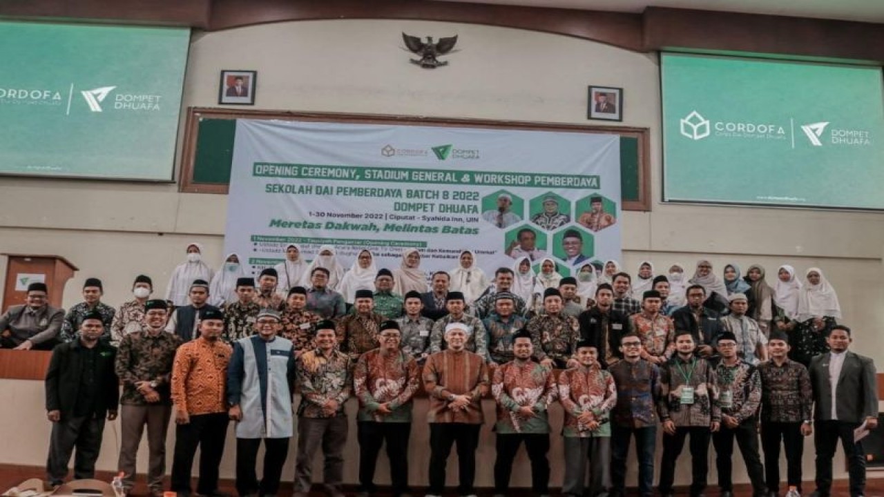 Ilustrasi - Dompet Dhuafa gelar Sekolah Dai. Antara/HO-Dompet Dhuafa.