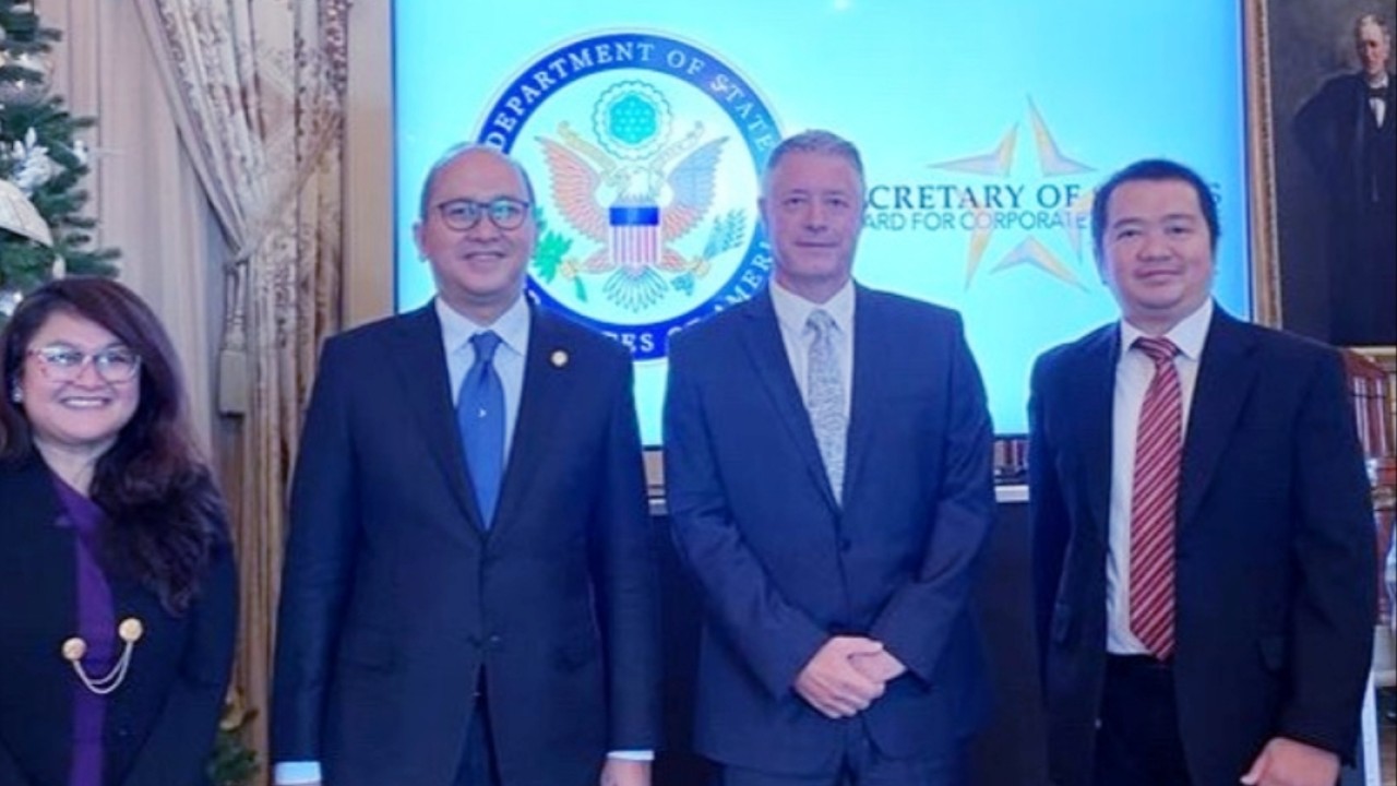 Duta Besar RI untuk Amerika Serikat Rosan Perkasa Roeslani saat menghadiri pengumuman awards untuk Anova/Instagram