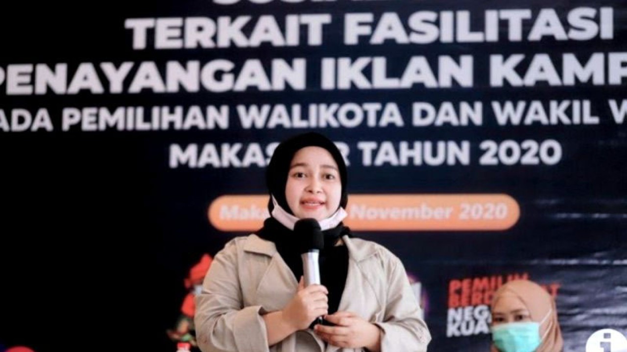 Anggota KPU Kota Makassar Endang Sari. ANTARA/HO-Humas KPU Kota Makassar