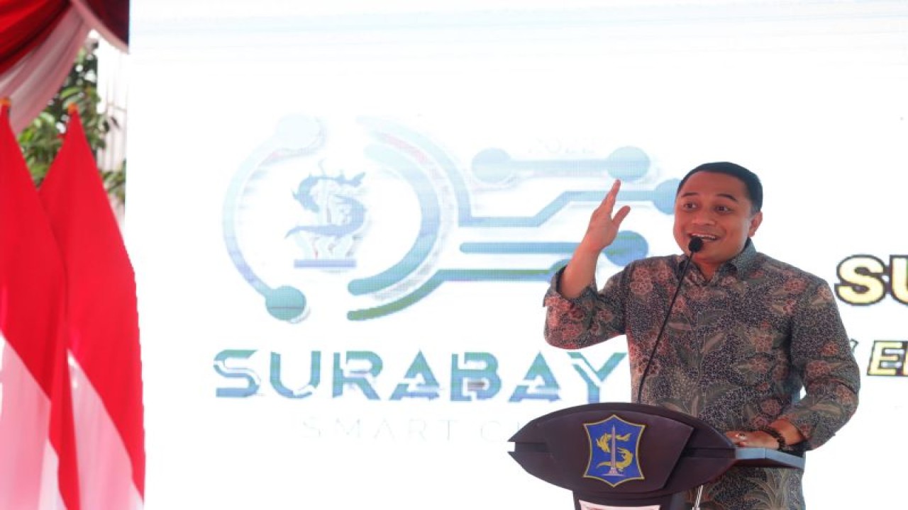 Wali Kota Surabaya Eri Cahyadi (ANTARA/HO-Diskominfo Surabaya)