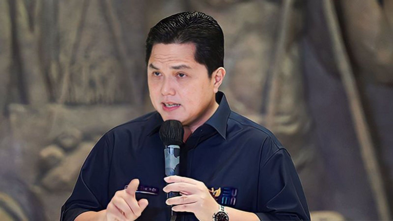Menteri BUMN Erick Thohir. ANTARA/HO-Kementerian BUMN/pri.