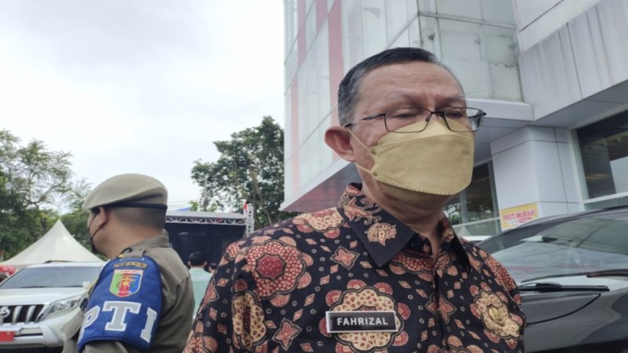 Dokumentasi- Sekretaris Daerah Provinsi Lampung Fahrizal Darminto. ANTARA/Ruth Intan Sozometa Kanafi.