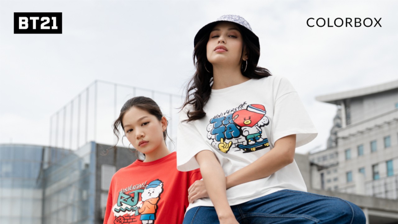 Koleksi COLORBOX x BT21. (ANTARA/HO/COLORBOX)