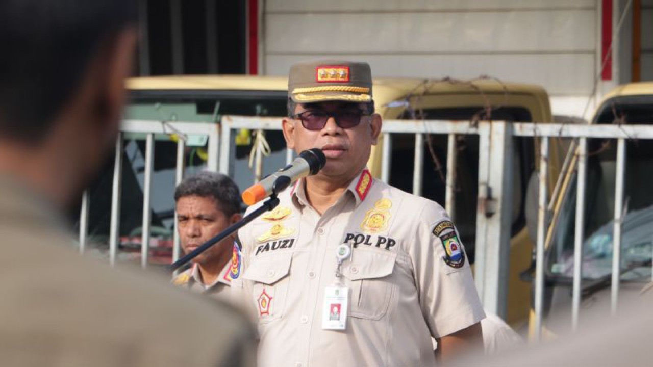 Kepala Satuan Polisi Pamong Praja (Satpol PP) Kota Tangerang, Wawan Fauzi