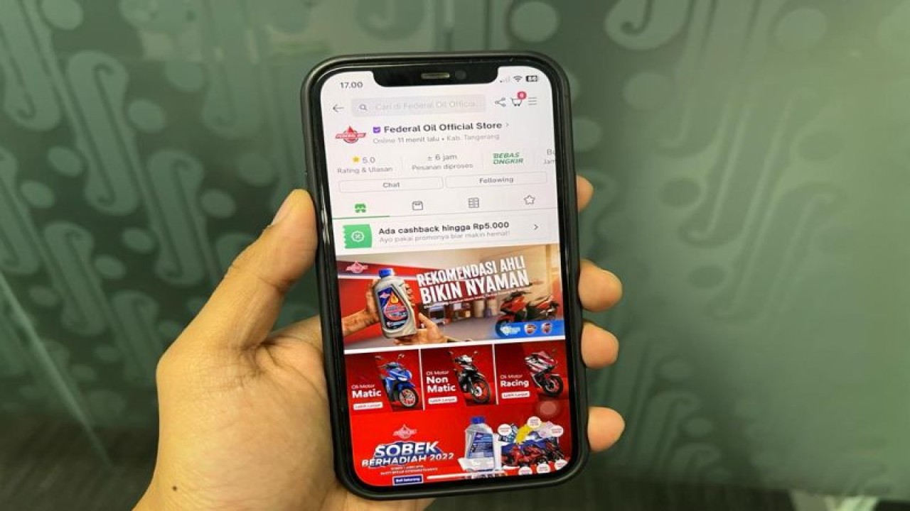 Federal Oil resmikan "official store" di Tokopedia dan Shopee (ANTARA/HO)