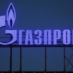 Foto Dokumen: Logo Gazprom terlihat di fasad pusat bisnis di Saint Petersburg, Rusia, 31 Maret 2022. ANTARA/REUTERS/Fotografer Reuters-1672282073