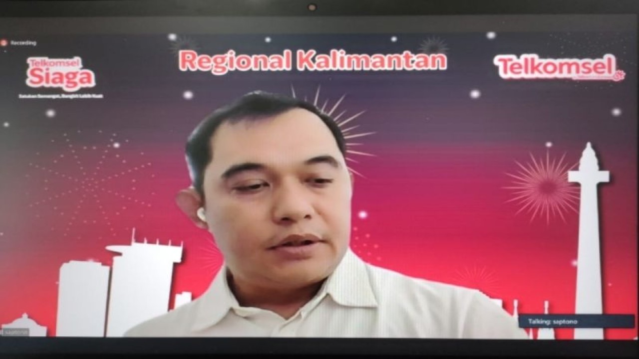 General Manager Network Deployment and Control Telkomsel Pamasuka Saptono. ANTARA/HO-Humas Telkomsel.