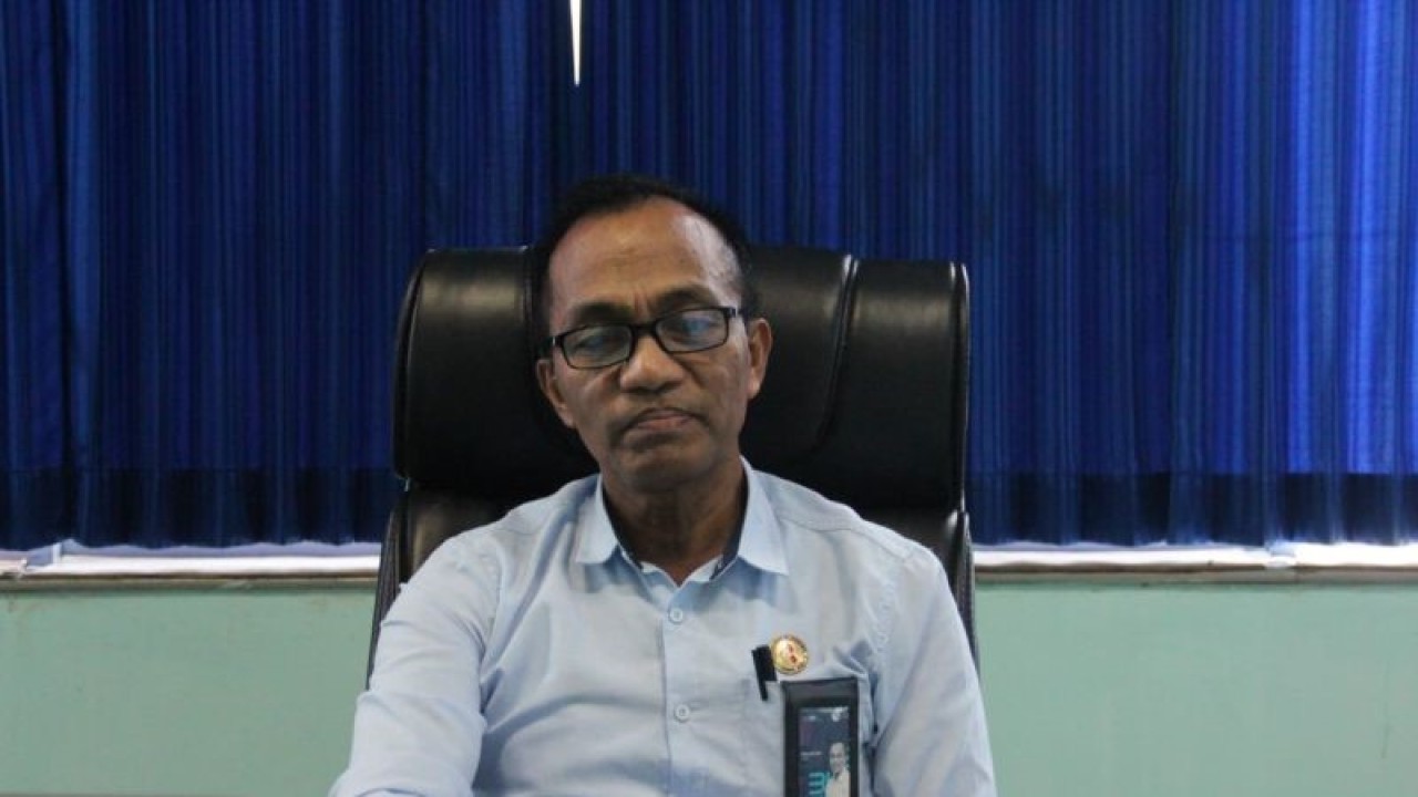 General Manager PT Pelni Cabang Manokwari, Papua Barat, Muhammad Jabir. ANTARA/Rachmat Julaini.