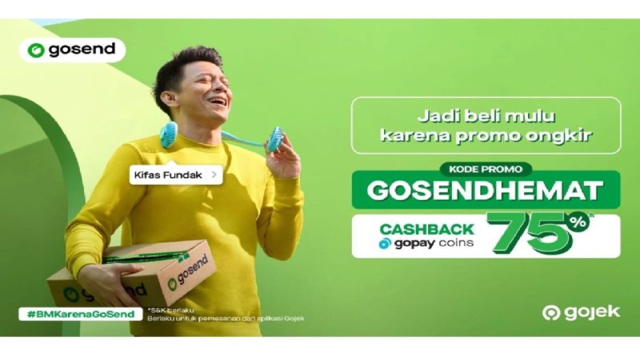Sambut Harbolnas, GoSend Siapkan Promo #BMKarenaGoSend dan perluas GoSend Sameday di 3 Kota (ANTARA/HO)
