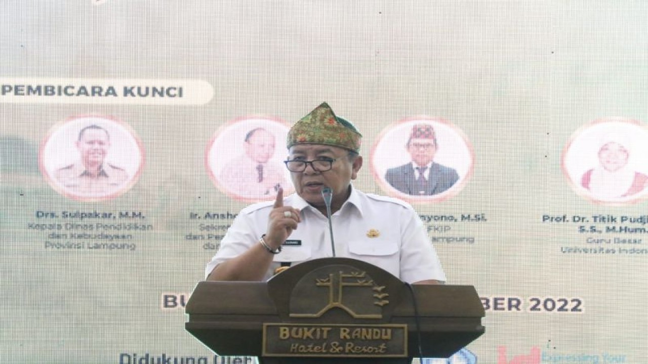 Gubernur Arinal Djunaidi. (ANTARA/HO)
