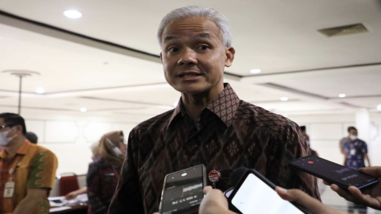 Gubernur Jawa Tengah Ganjar Pranowo. (ANTARA/HO-Humas Pemprov Jateng)
