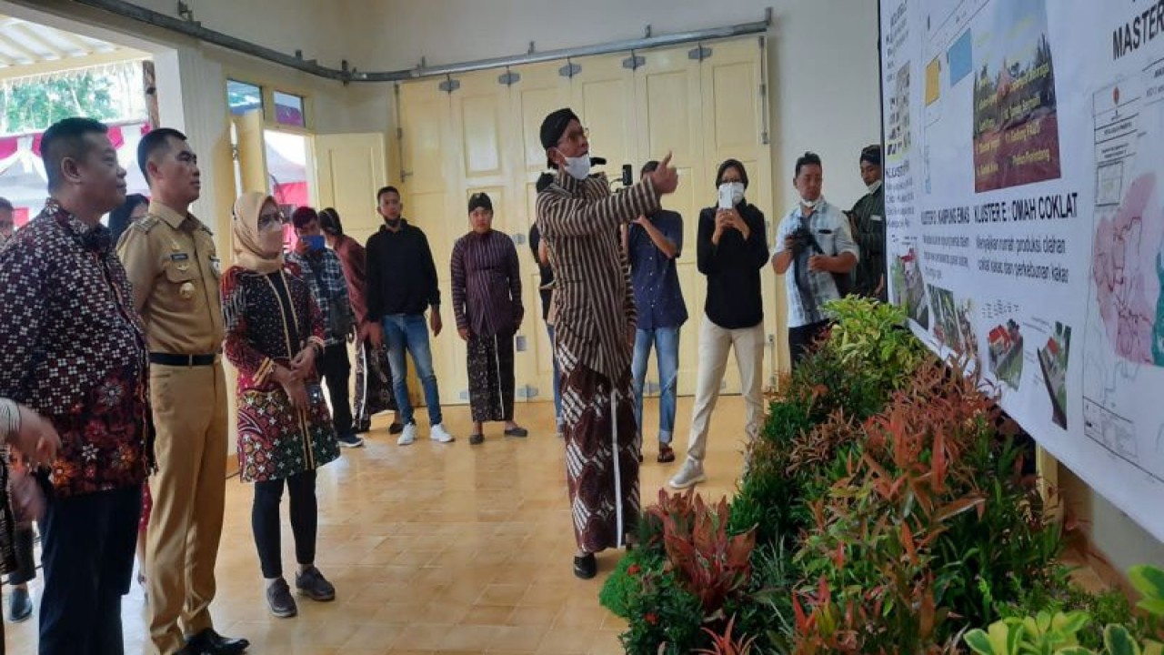 Balai budaya di Kelurahan Putat, Kabupaten Gunungkidul. (ANTARA/HO-Humas Pemkab Gunungkidul)