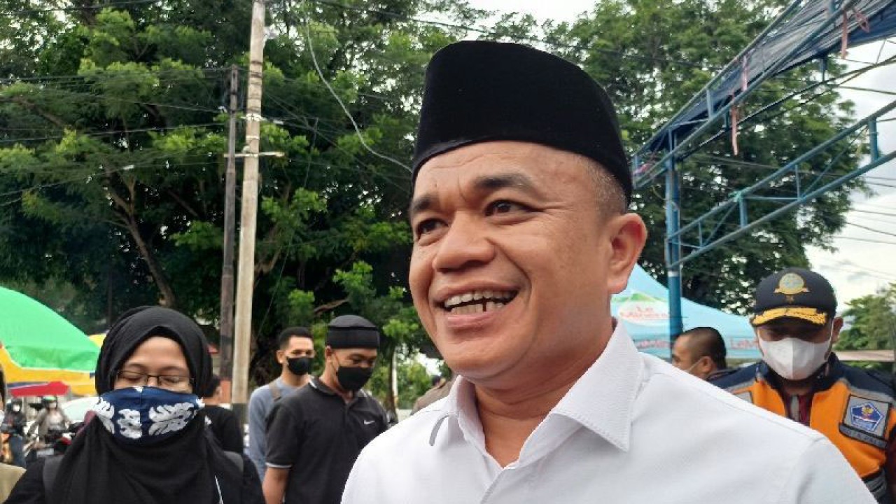 Wali Kota Palu Hadianto Rasyid. (ANTARA/Moh Ridwan)