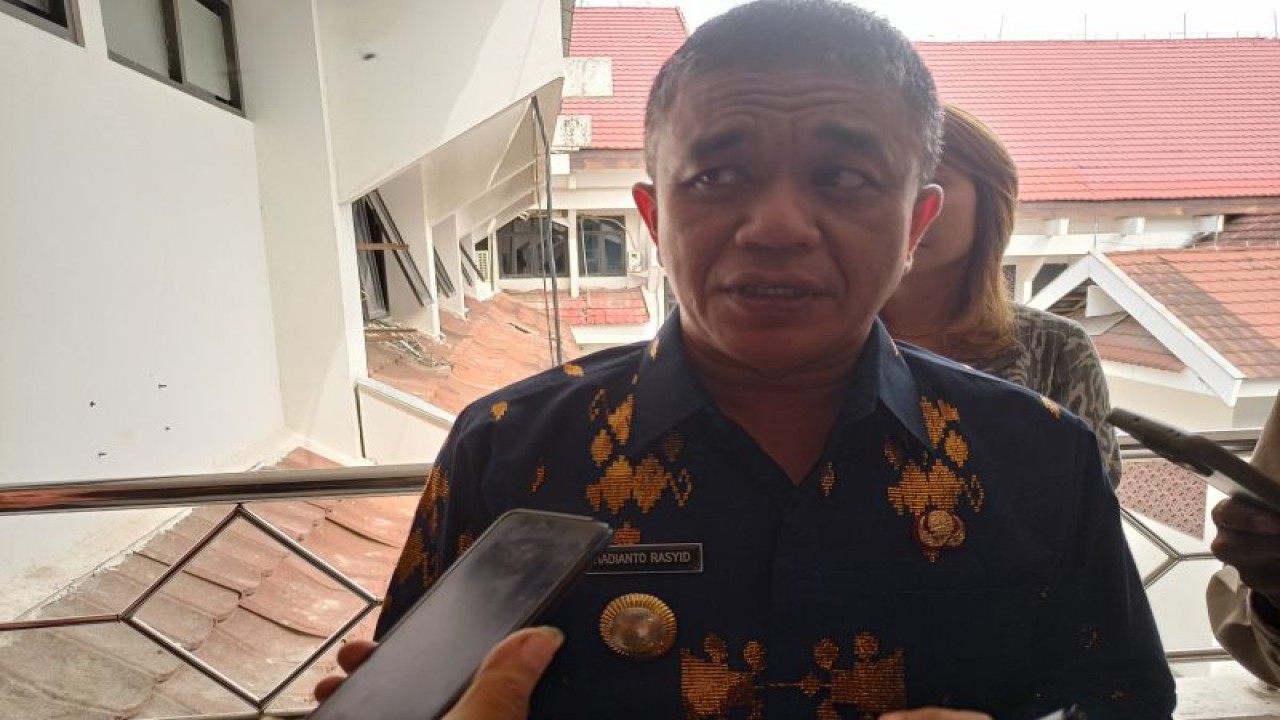 Wali Kota Palu Hadianto Rasyid. ANTARA/Moh Ridwan