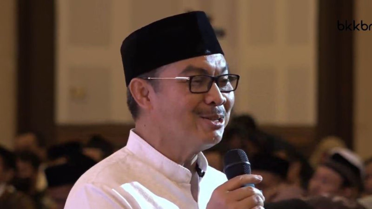 Tangkapan layar Kepala BKKBN Hasto Wardoyo dalam Percepatan Penurunan Stunting yang diikuti secara daring di Jakarta, Rabu (28/12/2022). (ANTARA/Hreeloita Dharma Shanti)