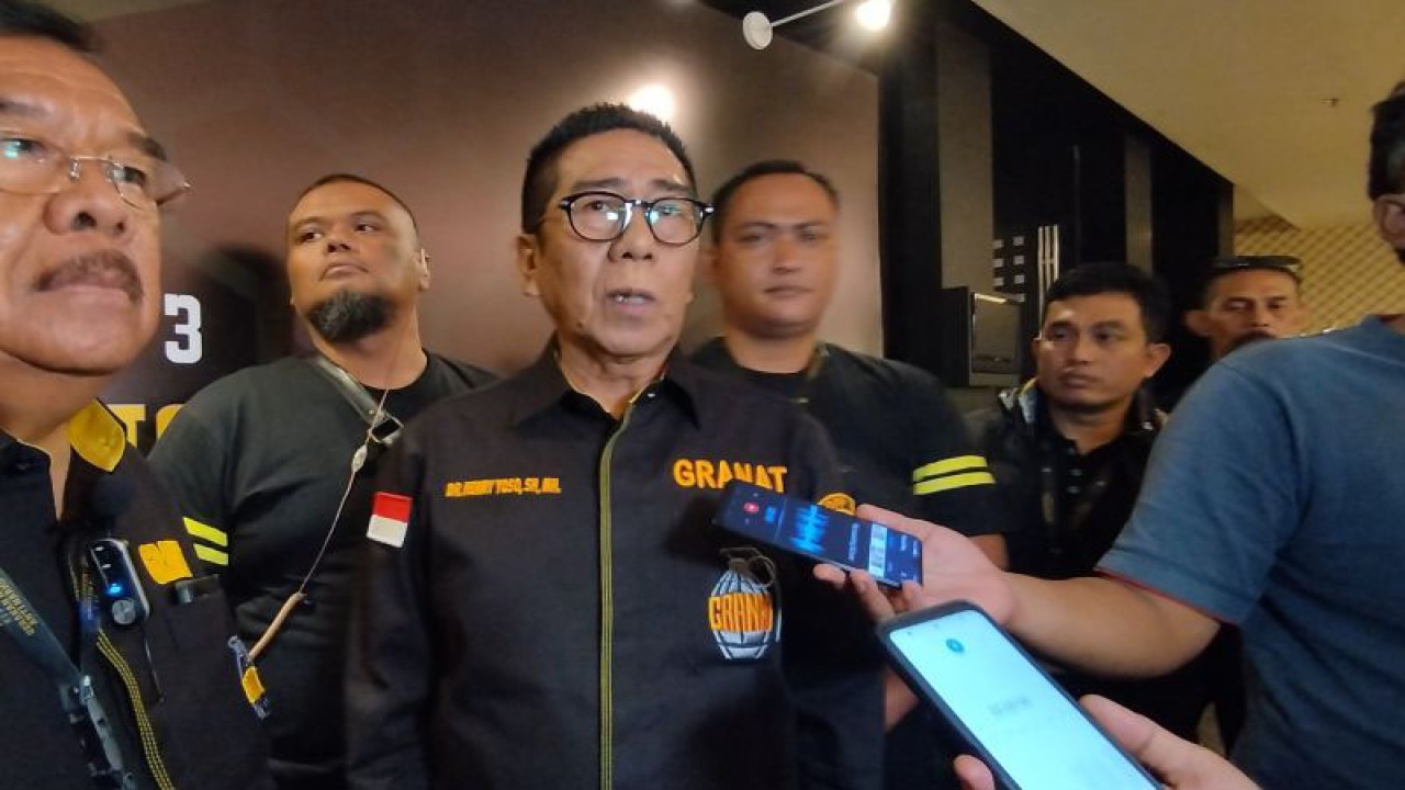 Ketua Umum Granat Henry Yosodiningrat di Bandung, Jawa Barat, Sabtu (17-12-2022). ANTARA/Bagus Ahmad Rizaldi