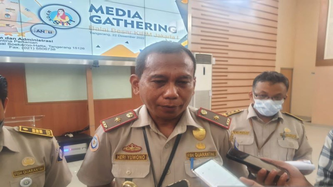 Kepala Balai BKIPM Jakarta I, Heri Yuwono (Azmi Samsul Maarif)
