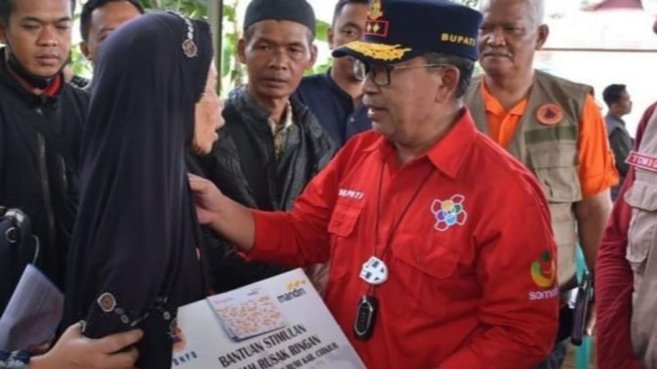 Bupati Cianjur, Jawa Barat, Herman Suherman. (FOTO ANTARA/Ahmad Fikri).