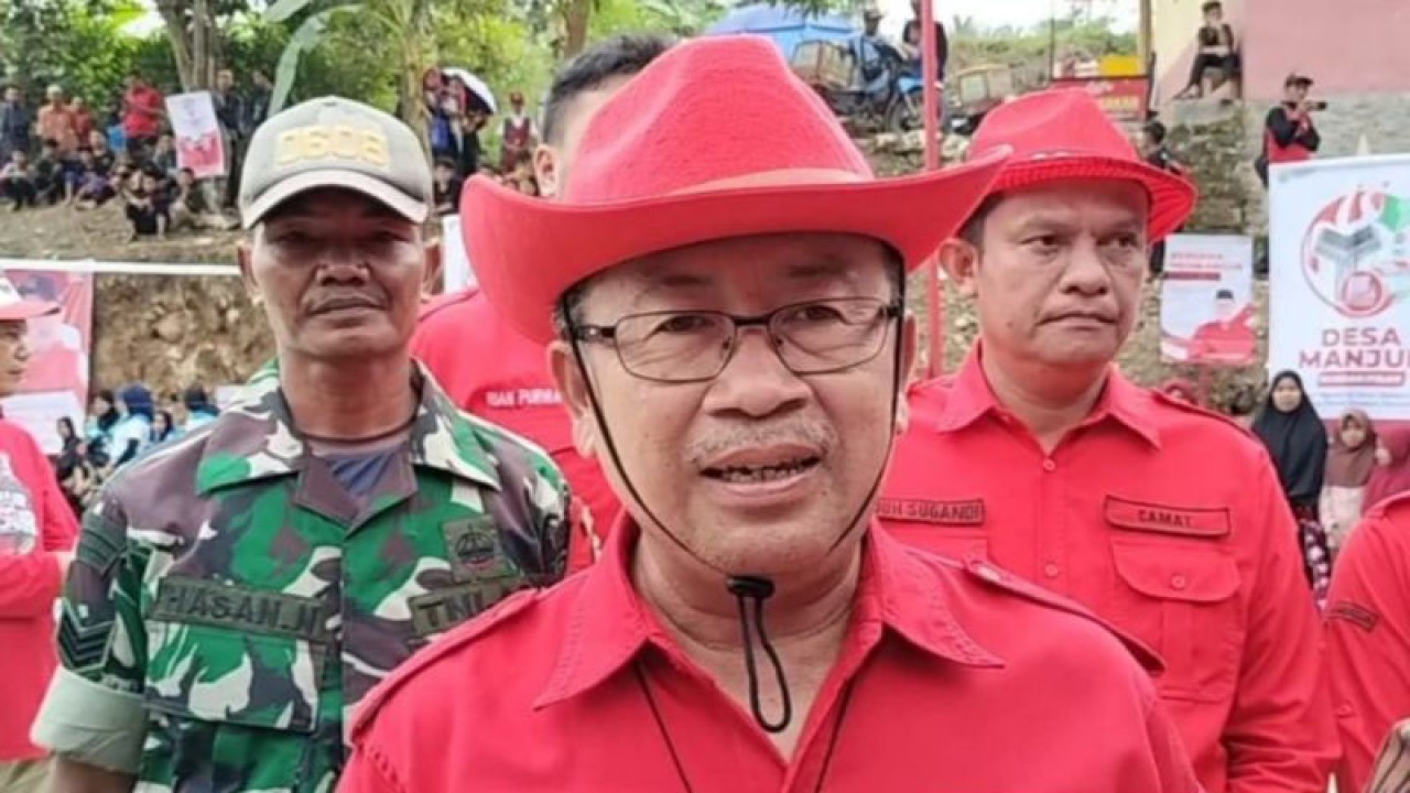 Bupati Cianjur, Jawa Barat, Herman Suherman.(FOTO ANTARA/Ahmad Fikri).