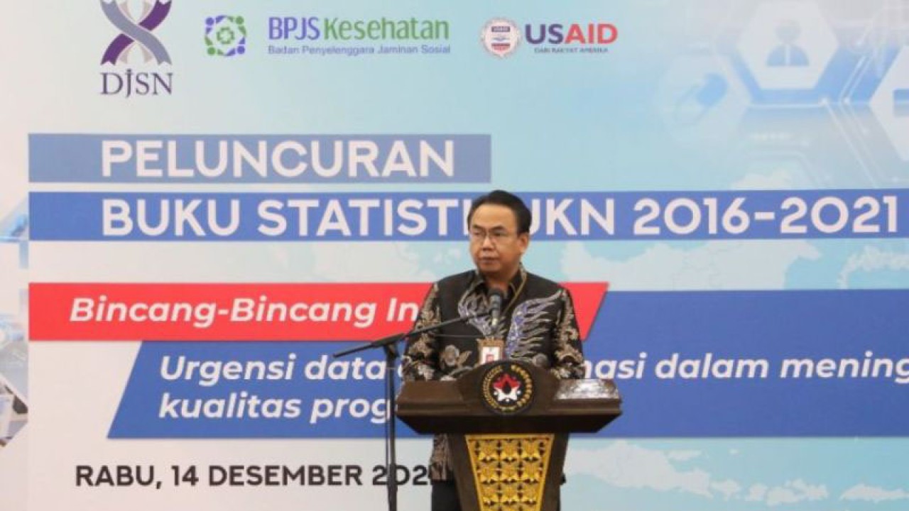 Ketua Majelis Kehormatan DJSN Harry Hikmat. ANTARA/HO-Humas Kemenko PMK.