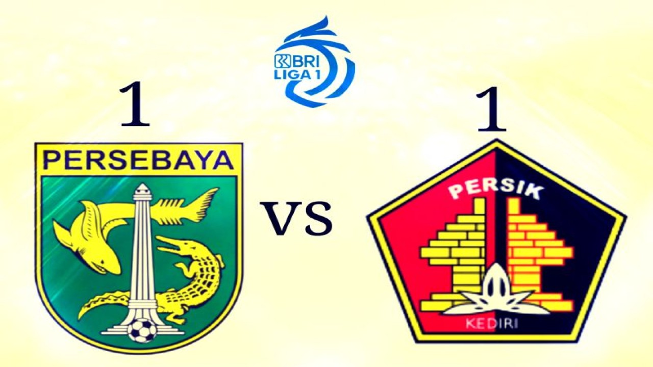 Ilusterasi Persebaya vs Persik