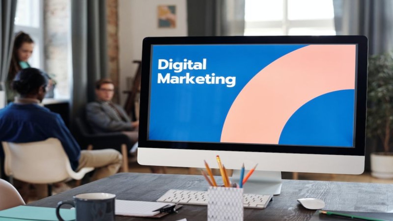 Ilustrasi digital marketing. (Pexels)