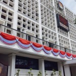 Ilustrasi Gedung KPU di Jakarta Pusat. ANTARA/Melalusa Susthira K-1671417323