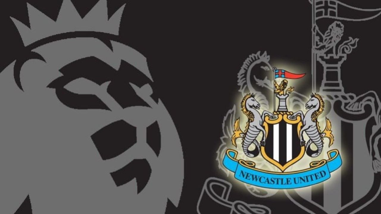 Ilustrasi logo klub sepak bola Inggris, Newcastle United. (ANTARA/Gilang Galiartha)