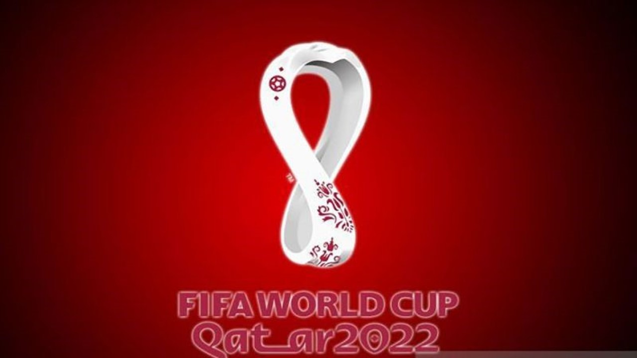 Ilustrasi - Logo Piala Dunia Qatar 2022. (ANTARA/Ardika/am.)