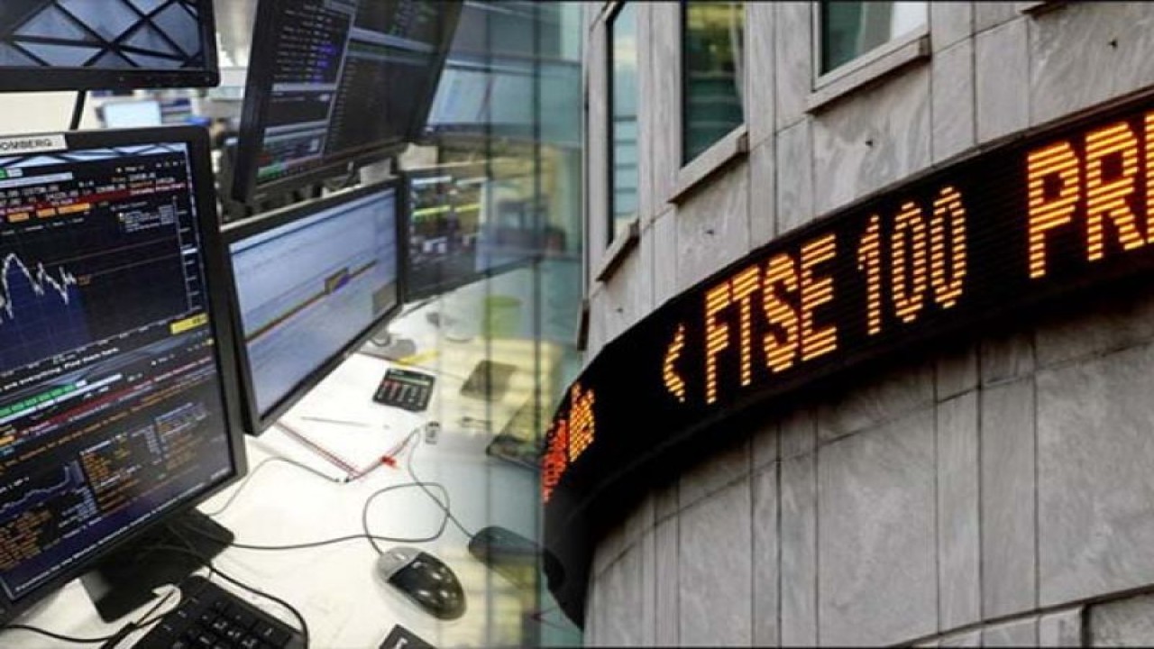 Ilustrasi: Pergerakan layar Indeks FTSE 100 di Bursa Efek London, Inggris (ANTARA/Reuters)