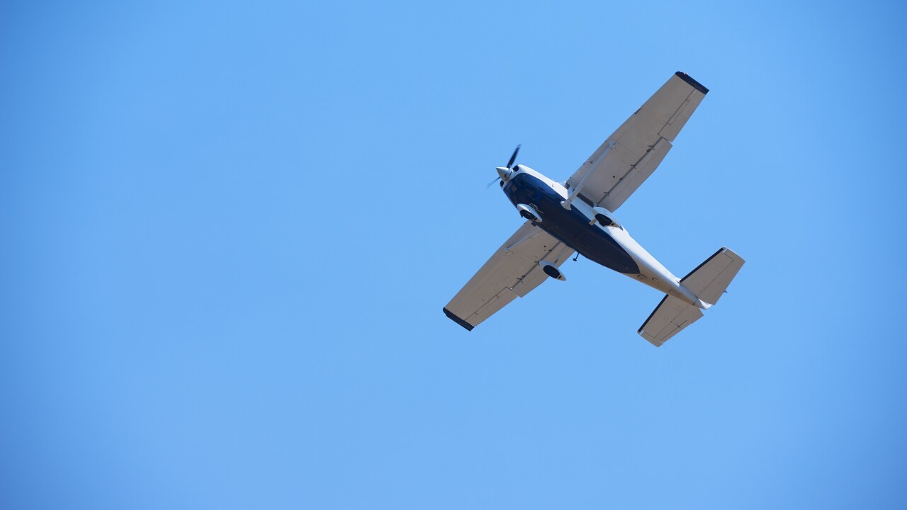 Ilustrasi pesawat kecil/ist