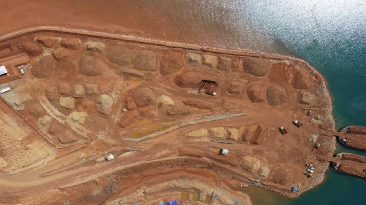 Ilustrasi - Terminal khusus pertambangan nikel. (ANTARA/HO-Hillcon)