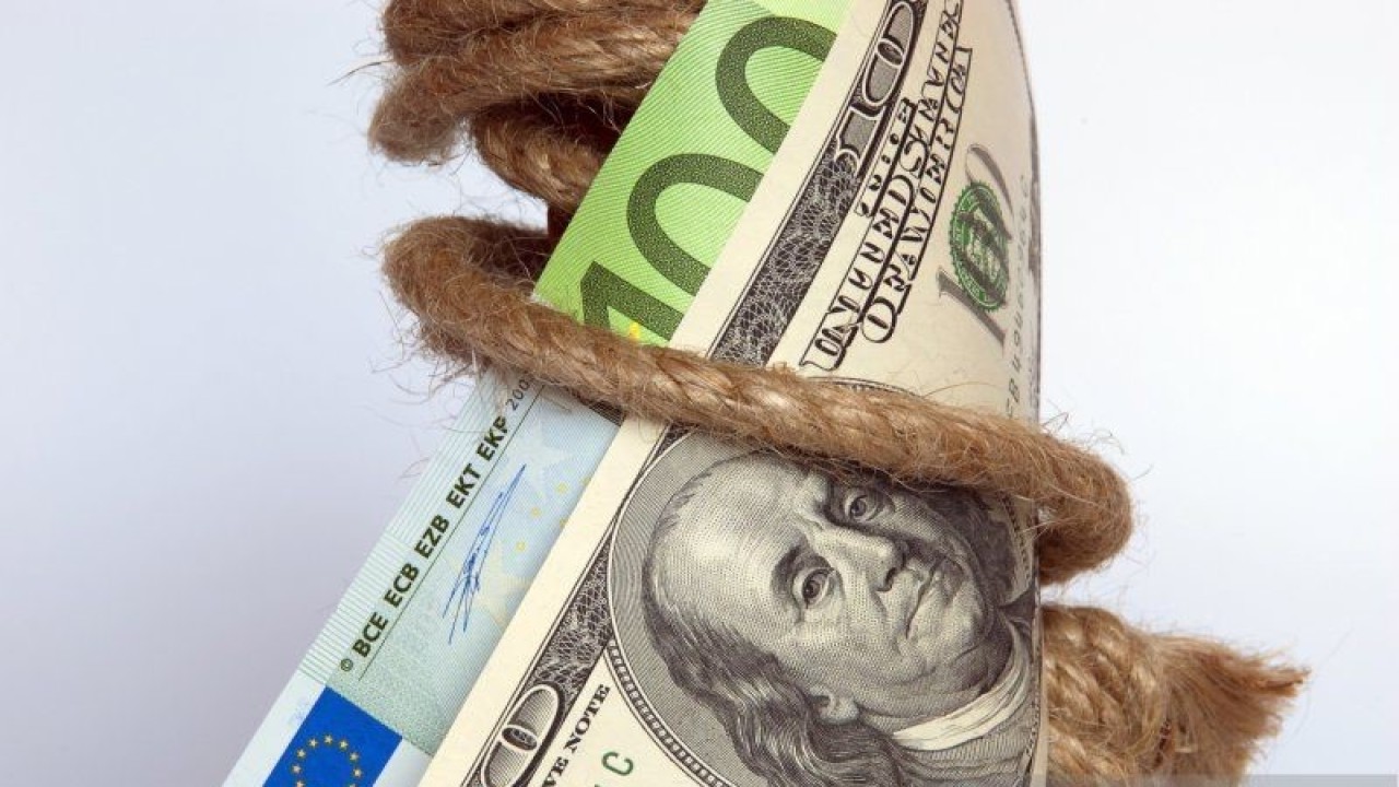 Ilustrasi - Utang luar negeri Indonesia. ANTARA/Pixabay/Artbaggage/am.