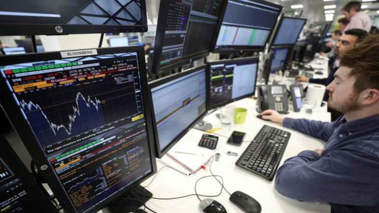 Ilustrasi: Bursa saham Inggris. ANTARA/REUTERS/pri. (ANTARA/REUTERS)