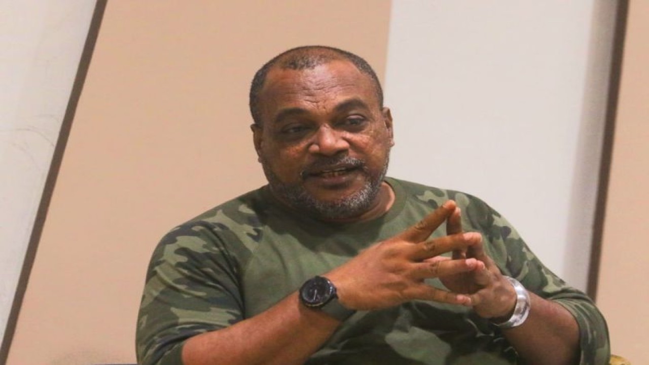 Ketua Panpel Persipura Jayapura Jack Komboy (ANTARA/HO-Media officer Persipura Jayapura)