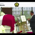 Jenazah almarhum Prof. Dr. Subroto disemayamkan di Kementerian ESDM-1671605981