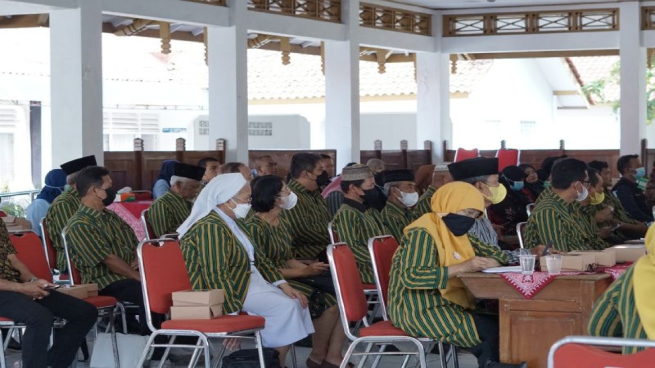 Kegiatan pembinaan lembaga kesejahteraan sosial dalam upaya meningkatkan kualitas pelayanan sosial di Kabupaten Bantul, Daerah Istimewa Yogyakarta, Selasa (6/12/2022). (ANTARA/HO-Humas Pemkab Bantul)