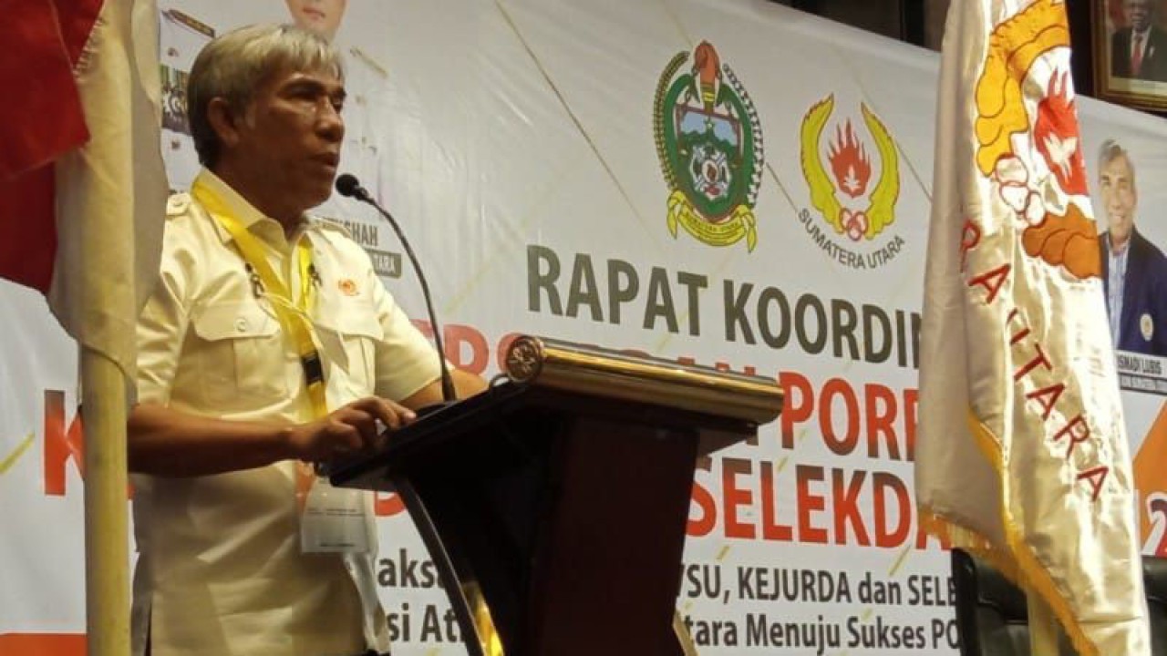Ketua KONI Sumut John Ismadi Lubis (ANTARA/Juraidi)