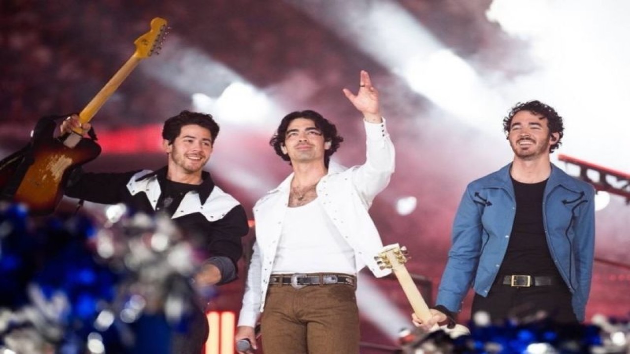 Grup band Jonas Brothers (ANTARA/Instagram @jonasbrothers)