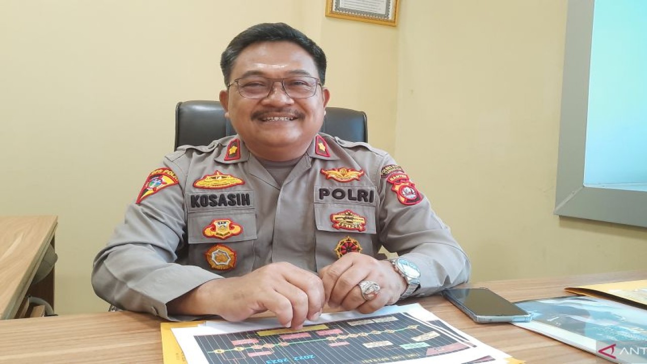 Kabag Ops Polresta Tangerang, Kompol Kosasih. (Azmi Samsul Maarif)