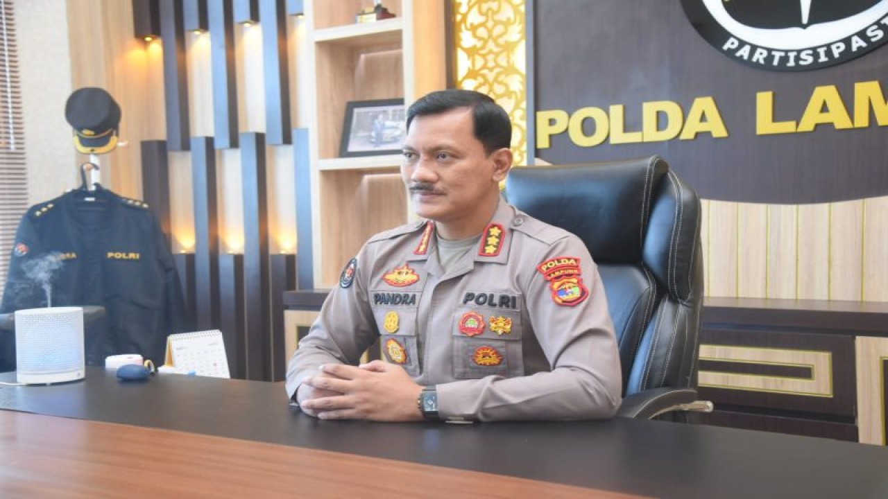 Kabid Humas Polda Lampung Kombes Pol Zahwani Pandra Arsyad. ANTARA/HO