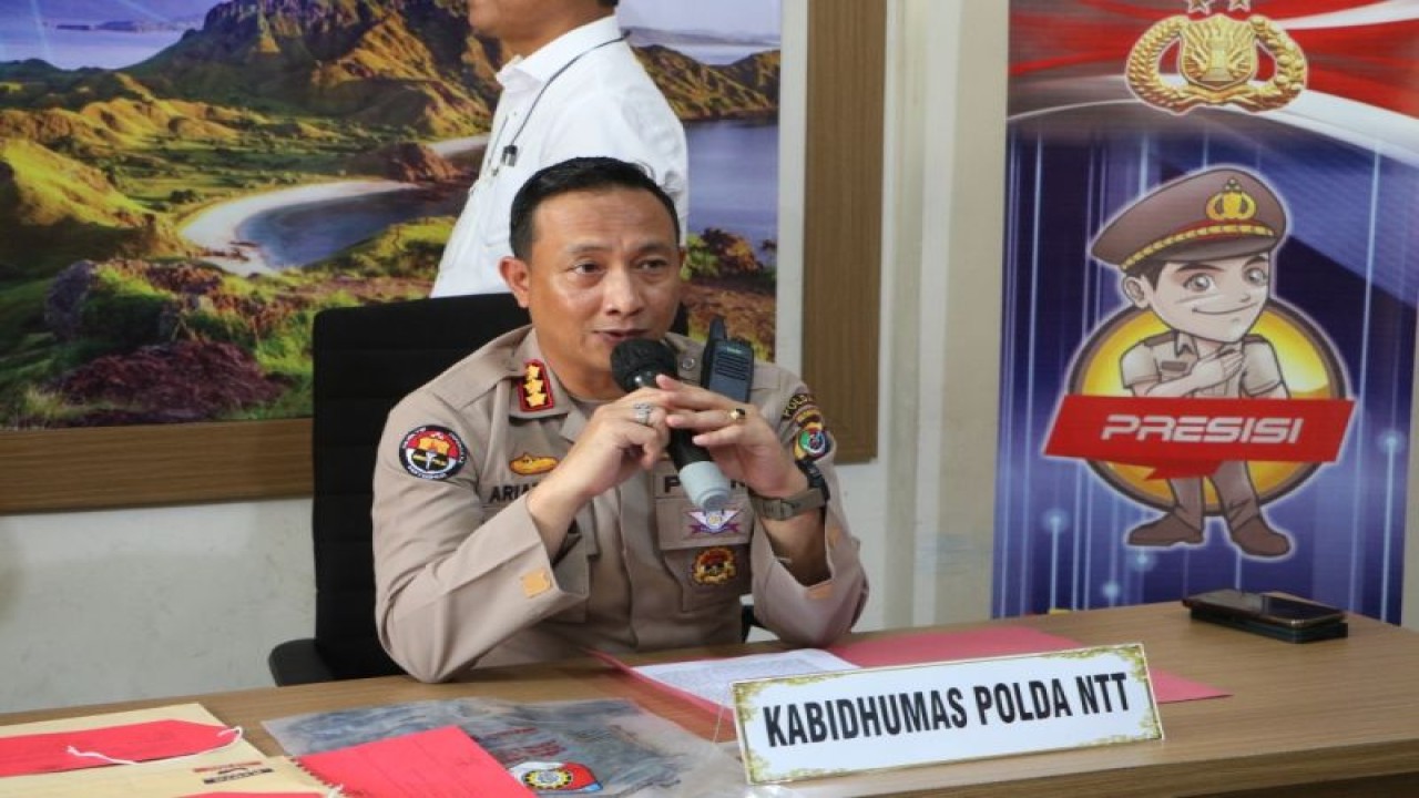 Kabid Humas Polda NTT Kombes Pol Ariasandy. ANTARA/Kornelis Kaha