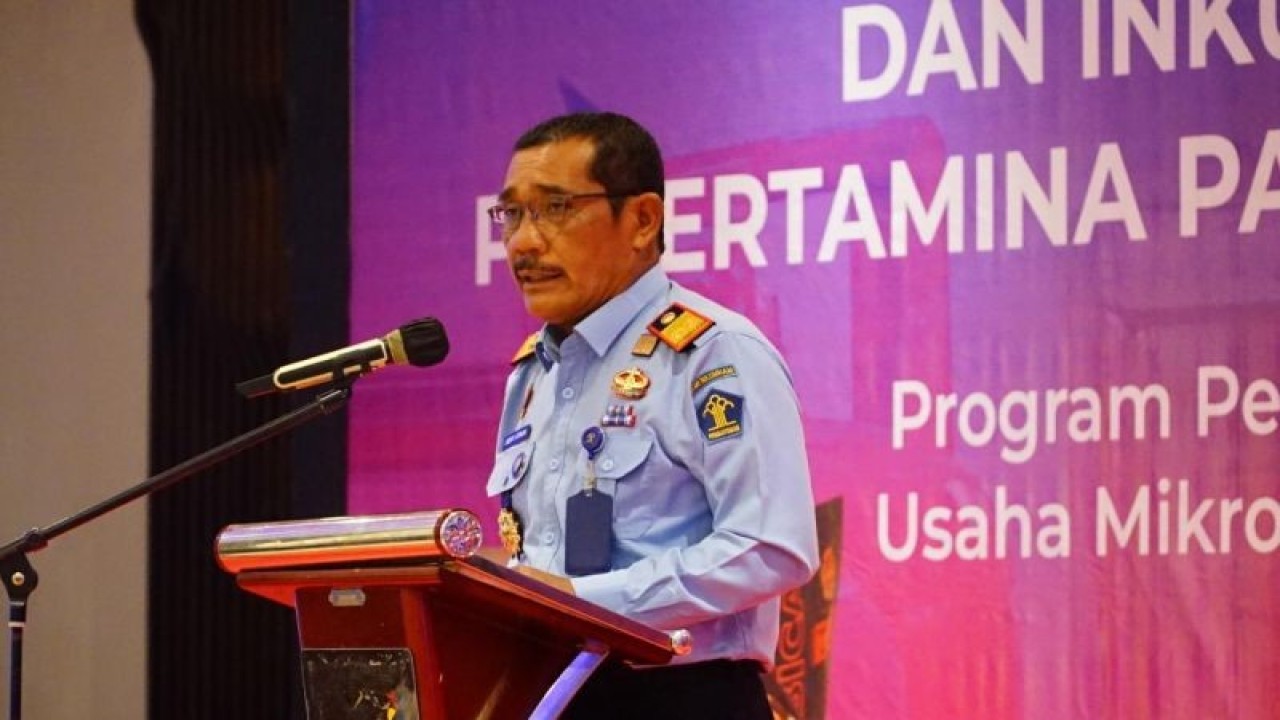 Kakanwil Kemenkumham Sulsel Liberti Sitinjak. ANTARA/HO/Kemenkumham Sulsel