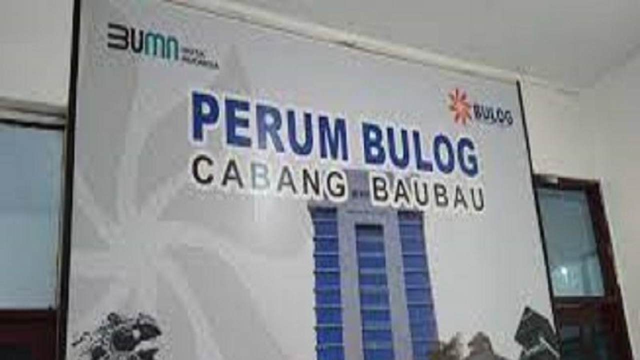 Kantor Bulog cabang Baubau, Sulawesi Tenggara. (Foto ANTARA/HO-Bulog Baubau)