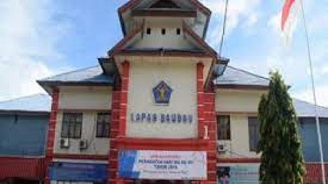 Kantor Lapas Kelas IIA Baubau. Foto ANTARA/Yusran.