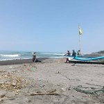 Kapal nelayan di Pantai Congot, Kabupaten Kulon Progo. (ANTARA/HO-DKP Kulon Progo)-1670926768