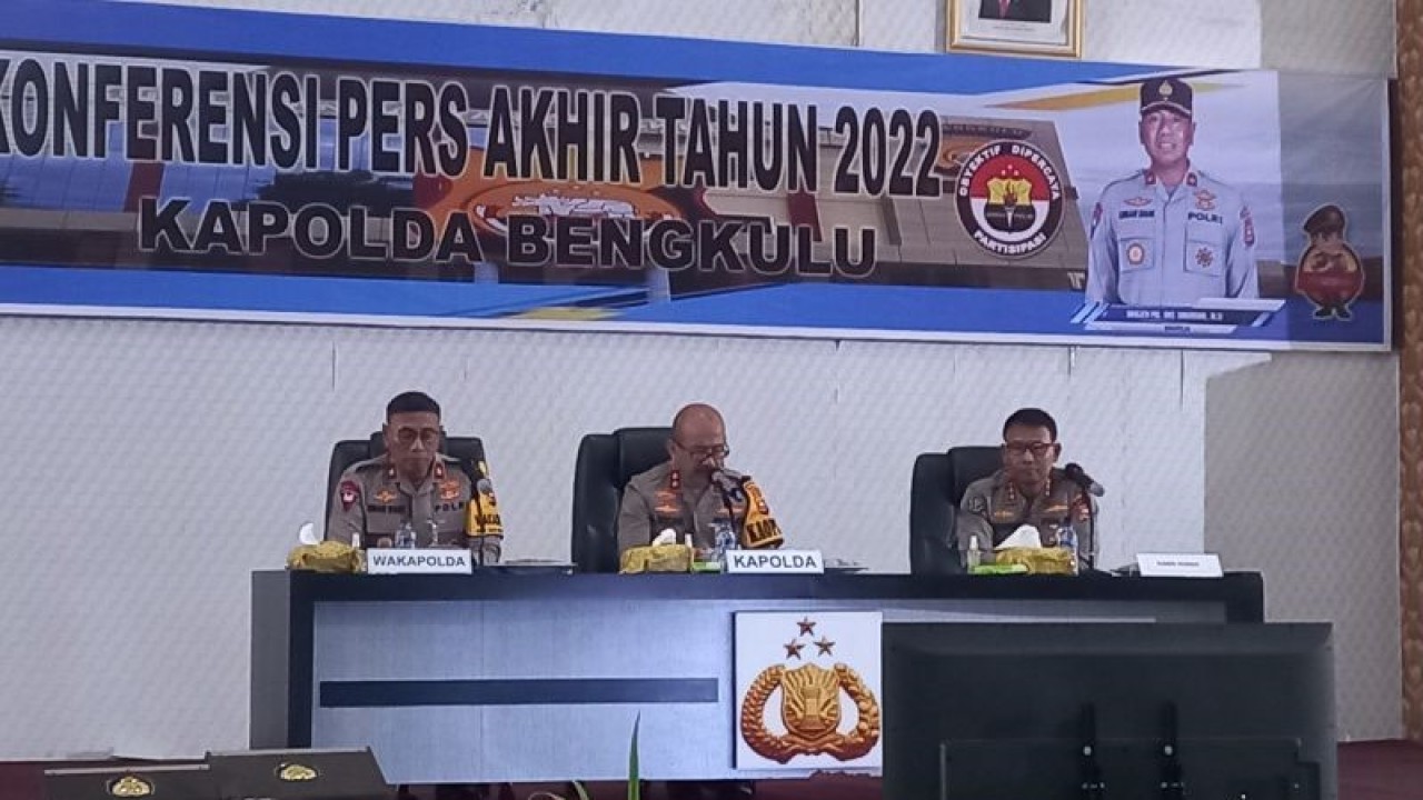 Kapolda Bengkulu Irjen Pol Agung Wicaksono. ANTARA/Anggi Mayasari